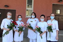 В Пензенский КИМ передали СИЗы и цветы