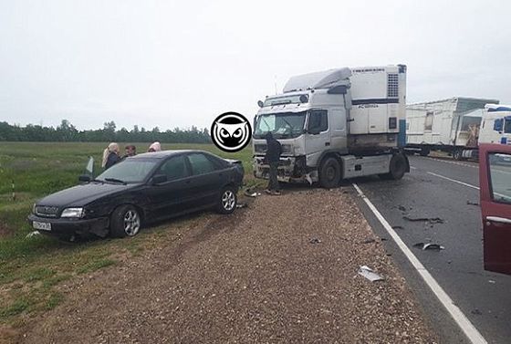 В массовом ДТП под Пензой пострадали двое детей 