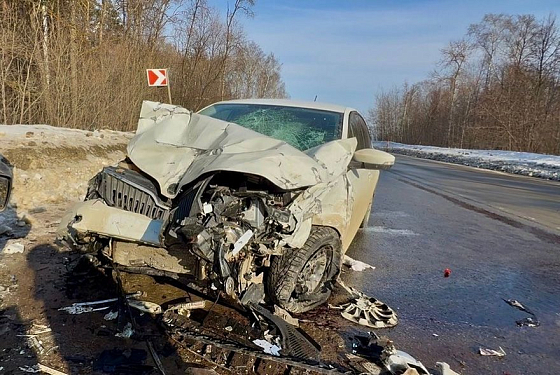 Появились фото и видео с места смертельного ДТП в Пензенском районе