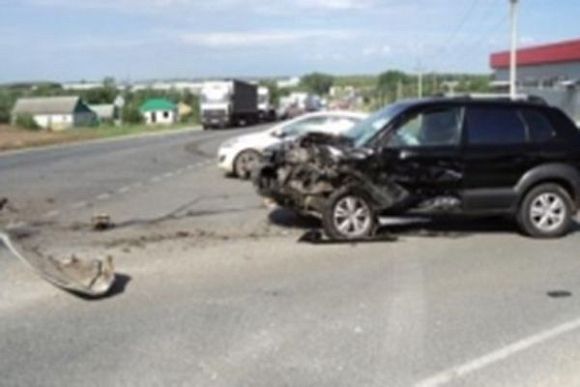 В Мокшане на трассе «Урал» в ДТП пострадали четверо мужчин