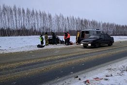 Появилось видео с места смертельного ДТП под Бессоновкой