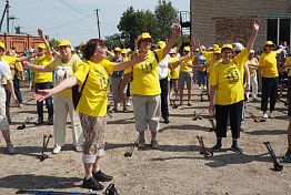 В Пензенской области прошел фестиваль скандинавской ходьбы