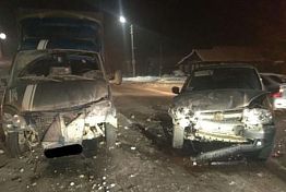 ДТП в Кузнецке: столкнулись Chevrolet Niva и «Газель»