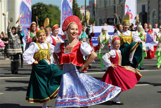 Пензенский народный ансамбль «Вензеля» принимает участие во Всероссийской детской Фольклориаде
