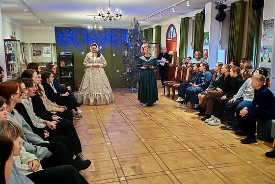 Школьники исследуют святочные традиции в пензенских музеях