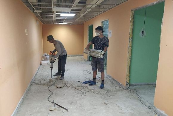 В пензенском госпитале ветеранов войн ремонтируют гериатрический центр