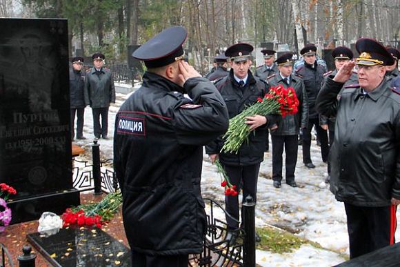 В Пензе почтили память 110 погибших полицейских