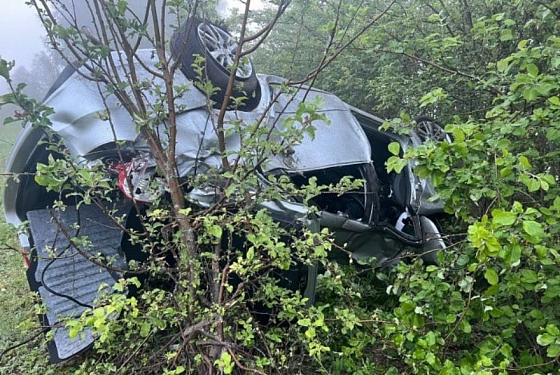 В Иссинском районе 15-летний водитель погиб в аварии