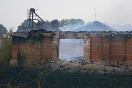 В соцсетях появились фото и видео крупного пожара в Чаадаевке