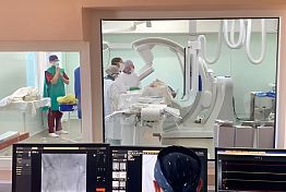 В Пензе впервые извлекли тромб из ладонной артерии В Пензе впервые извлекли тромб из ладонной артерии