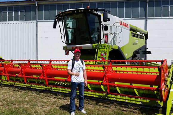 Отличники ПГСХА узнали почему преуспевают немецкие фермеры и как их выручают наши тракторы