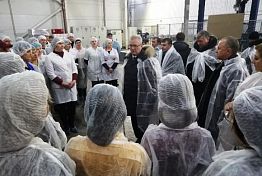 Белозерцев посетил крупнейшее предприятие Нижнеломовского района Белозерцев посетил крупнейшее предприятие Нижнеломовского района