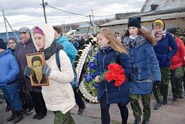 В селе Кижеватово похоронили погибшего во времена ВОВ солдата В селе Кижеватово похоронили погибшего во времена ВОВ солдата