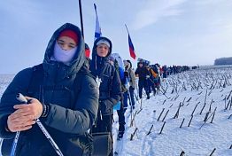 В Пензе завершился многодневный лыжный агитпоход учащихся «Звездный»