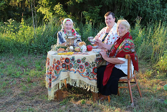 В селе Кучки Пензенского района появились барыни