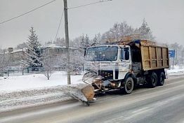 В Пензенской области в уборке снега задействовано 126 единиц техники