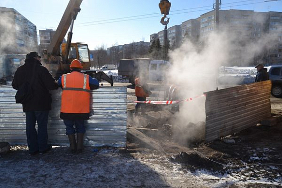 В Пензе 16 многоэтажек остались без отопления из-за аварии на теплотрассе