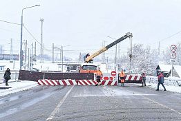 В Пензе закрыли движение на участке автодороги по улице Ерик