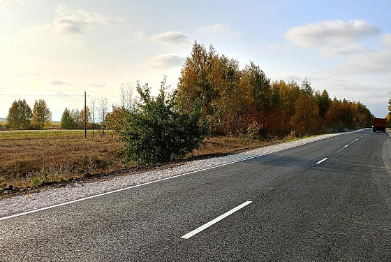 В Пензенской области ввели 10 км трассы между тремя населенными пунктами