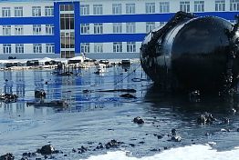 Цистерна с битумом на ул. Антонова была аварийной 