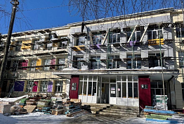 В Сердобске ремонт школы №9 готов на 40%