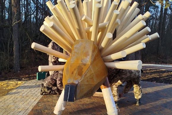 В Сердобске установили новый арт-объект