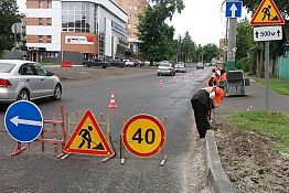 В Пензе после фрезеровки задерживается укладка асфальта