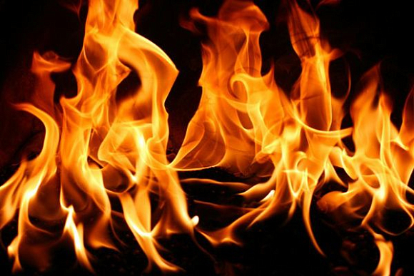 В Колышлейском районе сено тушили 13 пожарных