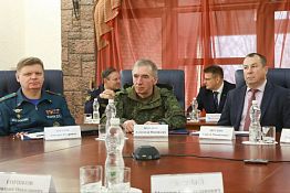 Олег Мельниченко провел заседание антитеррористической комиссии и оперштаба