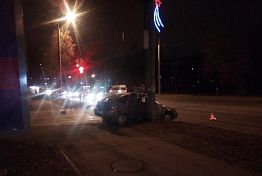 В Пензе на ул. Гагарина 17-я маршрутка попала в ДТП