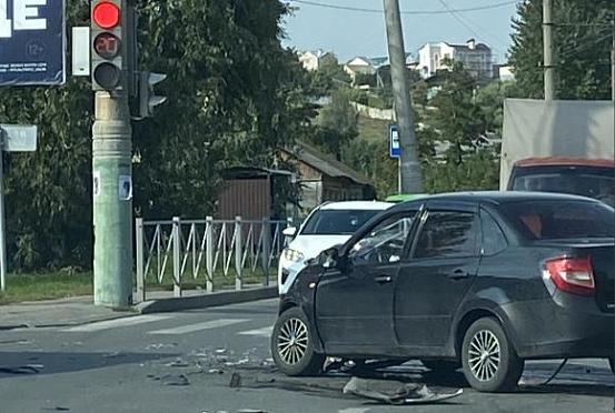 В Пензе на Пушкина произошло серьезное ДТП