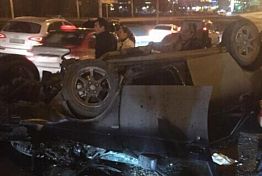 В Пензе на ул. Карпинского перевернулась машина — есть пострадавшие В Пензе на ул. Карпинского перевернулась машина — есть пострадавшие