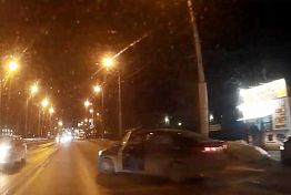 В Пензе момент ДТП на Суворова попал на видео