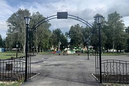 В Наровчате завершили благоустройство парка
