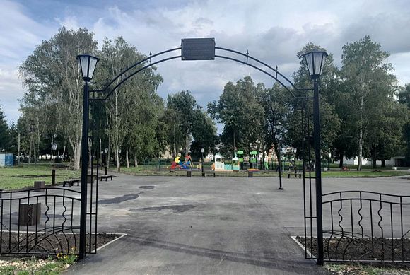 В Наровчате завершили благоустройство парка