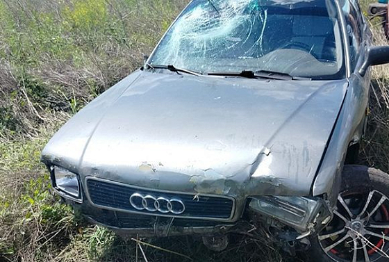 Парень из Беково попал в ДТП на угнанном автомобиле