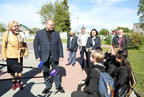 Олег Мельниченко посетил Башмаковский район