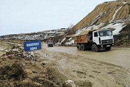 Под Пензой извлекают доломитовую породу для непыльных дорог