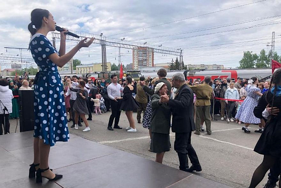 Пензу вновь посетил «Паровоз Победы»