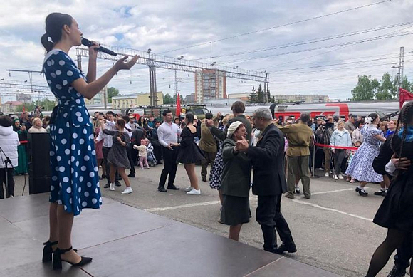Пензу вновь посетил «Паровоз Победы»