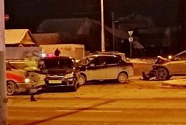 В Пензе в новом ДТП на ул. 8 марта пострадали двое