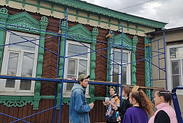 В Пензе волонтеры «Том Сойер Феста» помогают сохранять архитектурное наследие