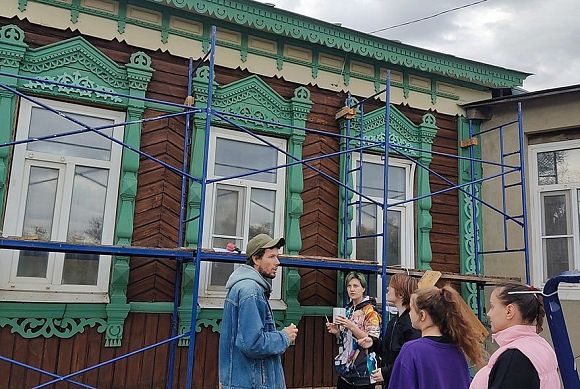 В Пензе волонтеры «Том Сойер Феста» помогают сохранять архитектурное наследие