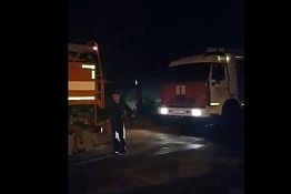 Пожар в общежитии на Ударной, 35 тушили 13 человек