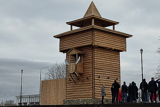 В Мокшане открыли комплекс «Сторожевая башня»