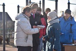 В Шемышейке торжественно открыли площадку ГТО 