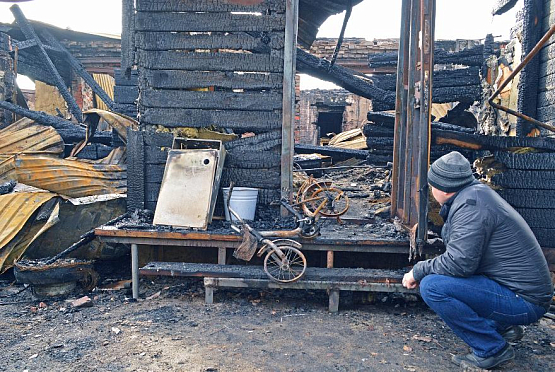 Почему в Пензенской области горят дома