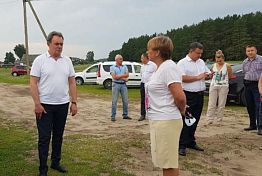 Валерий Лидин в Сердобском районе рассказал об исполнении наказов сельчан Валерий Лидин в Сердобском районе рассказал об исполнении наказов сельчан