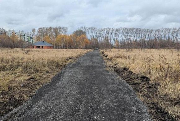 В Заре обустроили пешеходную тропинку