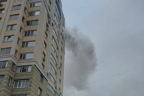 В Пензе при пожаре на Карпинского эвакуировали 40 человек 